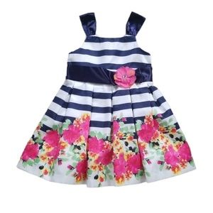 Bonnie Jean‎ Floral Dress Sz. 2T